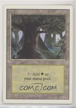 1994 Magic: The Gathering - Revised Edition - [Base] #_FORE.2 - Forest