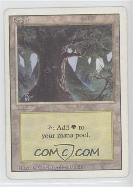 1994 Magic: The Gathering - Revised Edition - [Base] #_FORE.2 - Forest