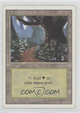 1994 Magic: The Gathering - Revised Edition - [Base] #_FORE.3 - Forest