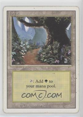1994 Magic: The Gathering - Revised Edition - [Base] #_FORE.3 - Forest