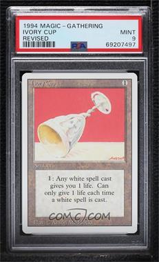 1994 Magic: The Gathering - Revised Edition - [Base] #_IVCU - Ivory Cup [PSA 9 MINT]