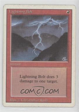 1994 Magic: The Gathering - Revised Edition - [Base] #_LIBO - Lightning Bolt