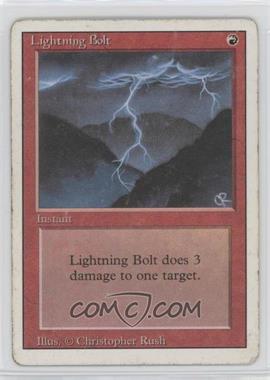 1994 Magic: The Gathering - Revised Edition - [Base] #_LIBO - Lightning Bolt