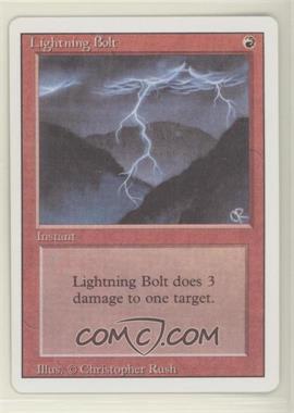 1994 Magic: The Gathering - Revised Edition - [Base] #_LIBO - Lightning Bolt