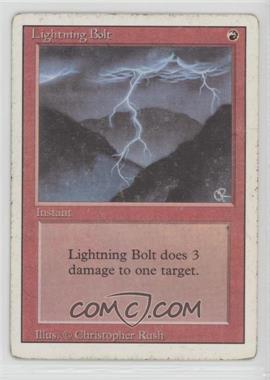 1994 Magic: The Gathering - Revised Edition - [Base] #_LIBO - Lightning Bolt