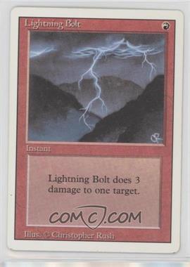 1994 Magic: The Gathering - Revised Edition - [Base] #_LIBO - Lightning Bolt