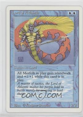 1994 Magic: The Gathering - Revised Edition - [Base] #_LOAT - Lord of Atlantis