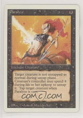 1994 Magic: The Gathering - Revised Edition - [Base] #_PARA - Paralyze