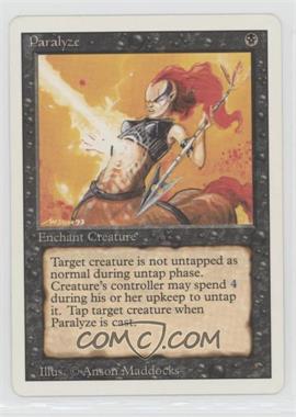 1994 Magic: The Gathering - Revised Edition - [Base] #_PARA - Paralyze