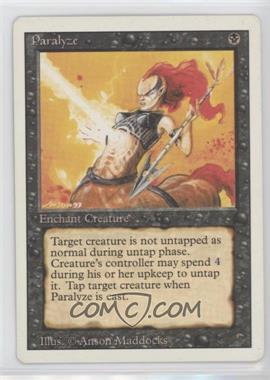 1994 Magic: The Gathering - Revised Edition - [Base] #_PARA - Paralyze