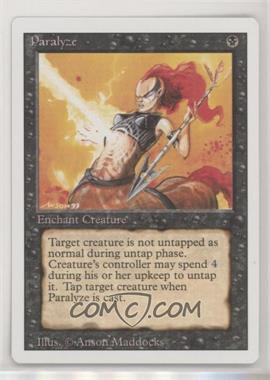 1994 Magic: The Gathering - Revised Edition - [Base] #_PARA - Paralyze