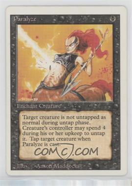 1994 Magic: The Gathering - Revised Edition - [Base] #_PARA - Paralyze