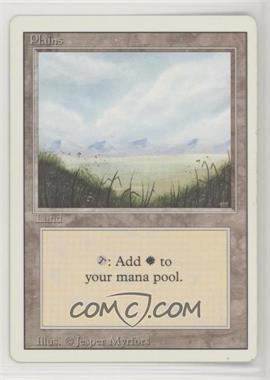 1994 Magic: The Gathering - Revised Edition - [Base] #_PLAI.2 - Plains