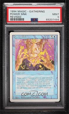 1994 Magic: The Gathering - Revised Edition - [Base] #_POSI - Power Sink [PSA 9 MINT]