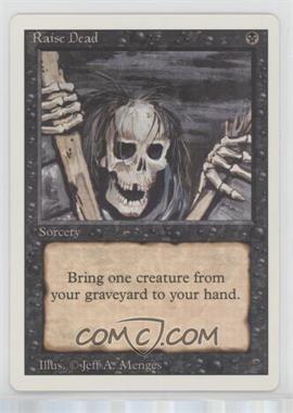 1994 Magic: The Gathering - Revised Edition - [Base] #_RADE - Raise Dead