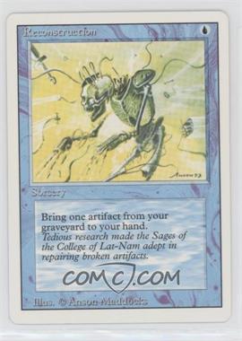1994 Magic: The Gathering - Revised Edition - [Base] #_RECO - Reconstruction