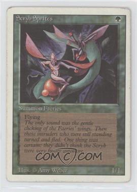 1994 Magic: The Gathering - Revised Edition - [Base] #_SCSP - Scryb Sprites [EX to NM]