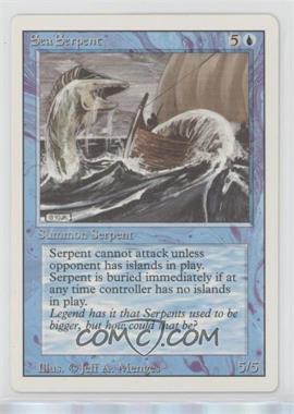 1994 Magic: The Gathering - Revised Edition - [Base] #_SESE - Sea Serpent