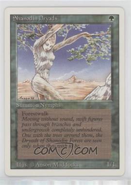 1994 Magic: The Gathering - Revised Edition - [Base] #_SHDR - Shanodin Dryads