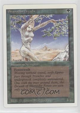 1994 Magic: The Gathering - Revised Edition - [Base] #_SHDR - Shanodin Dryads