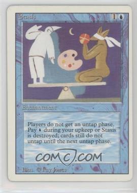 1994 Magic: The Gathering - Revised Edition - [Base] #_STAS - Stasis [Good to VG‑EX]