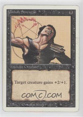 1994 Magic: The Gathering - Revised Edition - [Base] #_UNST - Unholy Strength