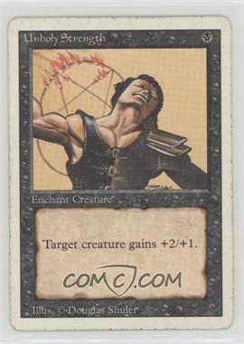 1994 Magic: The Gathering - Revised Edition - [Base] #_UNST - Unholy Strength