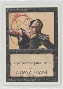 1994 Magic: The Gathering - Revised Edition - [Base] #_UNST - Unholy Strength