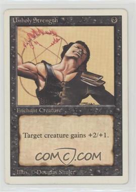 1994 Magic: The Gathering - Revised Edition - [Base] #_UNST - Unholy Strength