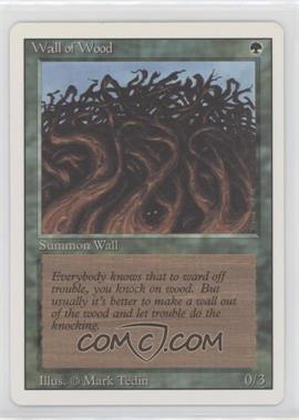 1994 Magic: The Gathering - Revised Edition - [Base] #_WAWO - Wall of Wood