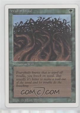 1994 Magic: The Gathering - Revised Edition - [Base] #_WAWO - Wall of Wood