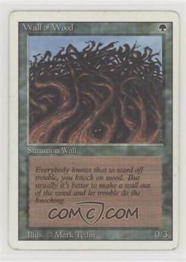 1994 Magic: The Gathering - Revised Edition - [Base] #_WAWO - Wall of Wood