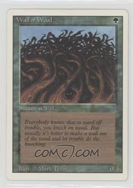 1994 Magic: The Gathering - Revised Edition - [Base] #_WAWO - Wall of Wood