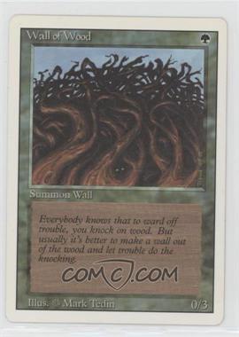 1994 Magic: The Gathering - Revised Edition - [Base] #_WAWO - Wall of Wood