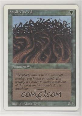 1994 Magic: The Gathering - Revised Edition - [Base] #_WAWO - Wall of Wood