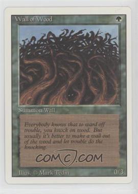 1994 Magic: The Gathering - Revised Edition - [Base] #_WAWO - Wall of Wood