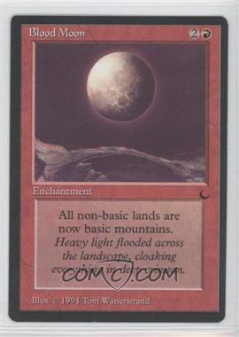 1994 Magic: The Gathering - The Dark - [Base] #_BLMO - Blood Moon