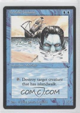 1994 Magic: The Gathering - The Dark - [Base] #_MEAS - Merfolk Assassin