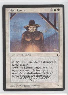 1994 Magic: The Gathering - The Dark - [Base] #_WIHU - Witch Hunter