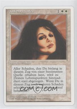 1995 Magic: The Gathering - 4th Edition - [Base] - German #_REDA - Reverse Damage