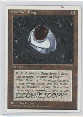 1995 Magic: The Gathering - 4th Edition - [Base] #_ALRI - Aladdin's Ring