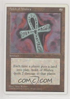 1995 Magic: The Gathering - 4th Edition - [Base] #_ANMI - Ankh of Mishra