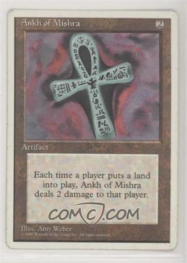 1995 Magic: The Gathering - 4th Edition - [Base] #_ANMI - Ankh of Mishra