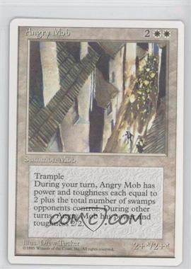 1995 Magic: The Gathering - 4th Edition - [Base] #_ANMO - Angry Mob