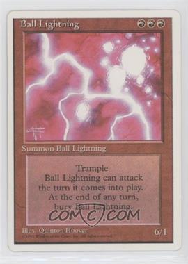 1995 Magic: The Gathering - 4th Edition - [Base] #_BALI - Ball Lightning