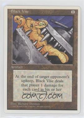 1995 Magic: The Gathering - 4th Edition - [Base] #_BLVI - Black Vise