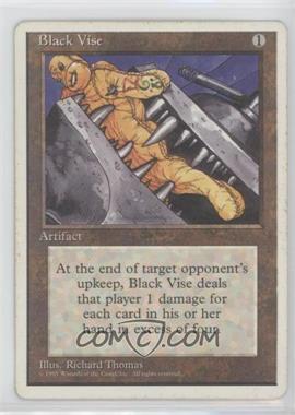 1995 Magic: The Gathering - 4th Edition - [Base] #_BLVI - Black Vise