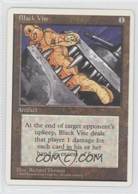 1995 Magic: The Gathering - 4th Edition - [Base] #_BLVI - Black Vise