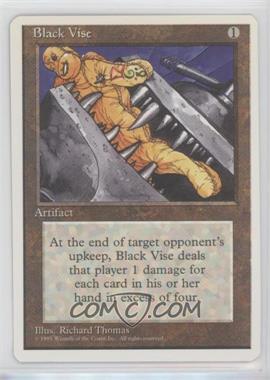 1995 Magic: The Gathering - 4th Edition - [Base] #_BLVI - Black Vise