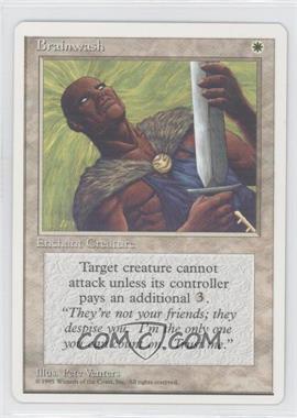 1995 Magic: The Gathering - 4th Edition - [Base] #_BRAI - Brainwash